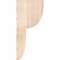 Ekena Millwork Crestline Rough Sawn Corbel, Douglas Fir, 6"W x 10"D x 22"H COR06X10X22CRE00RDF - alternate 2